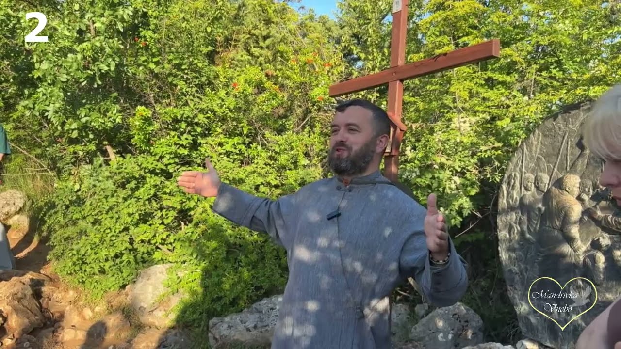 Хресна дорога в Меджугорʼє розважання о.Тарас Бровді 02.06.2025