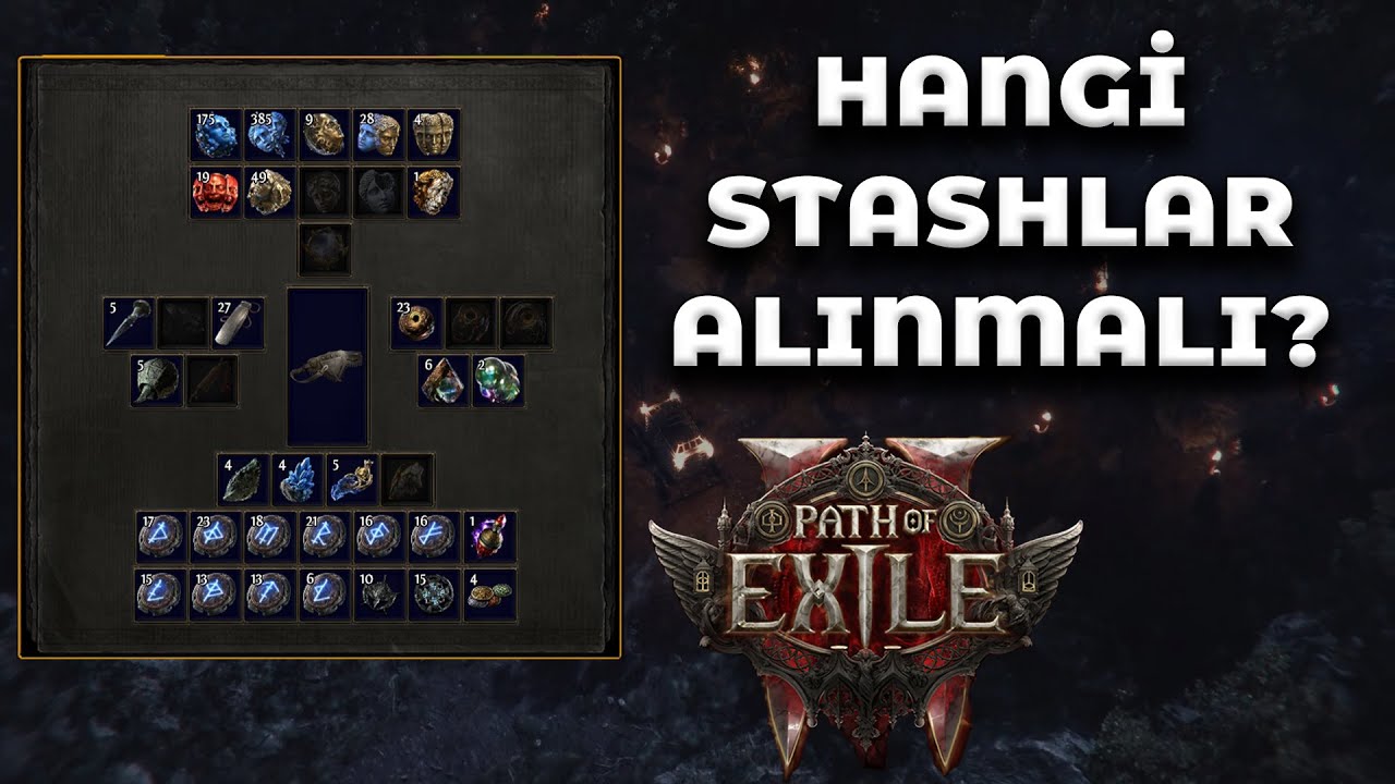 Stash Tab Rehberi - PATH OF EXILE 2 -  Türkçe Rehber - İNDİRİM TARİHLERİ