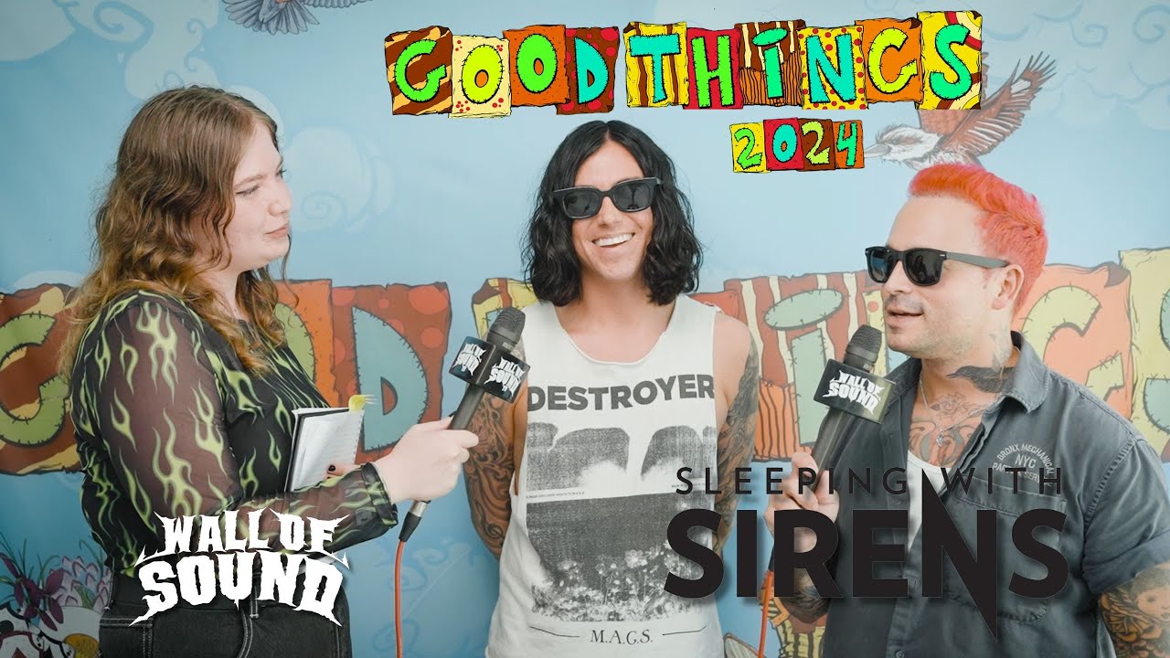 Sleeping With Sirens - Good Things Festival Interview // Wall Of Sound