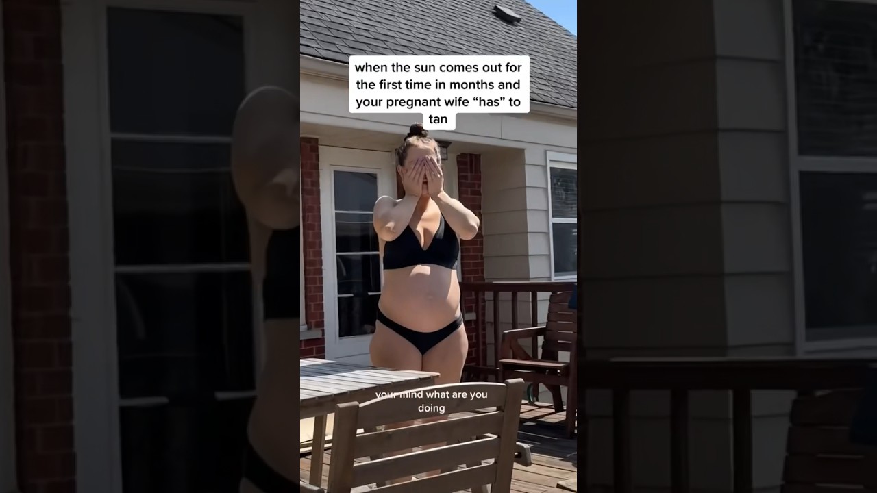 Pregnant Sav is a different breed 😂😂 #pregnancy