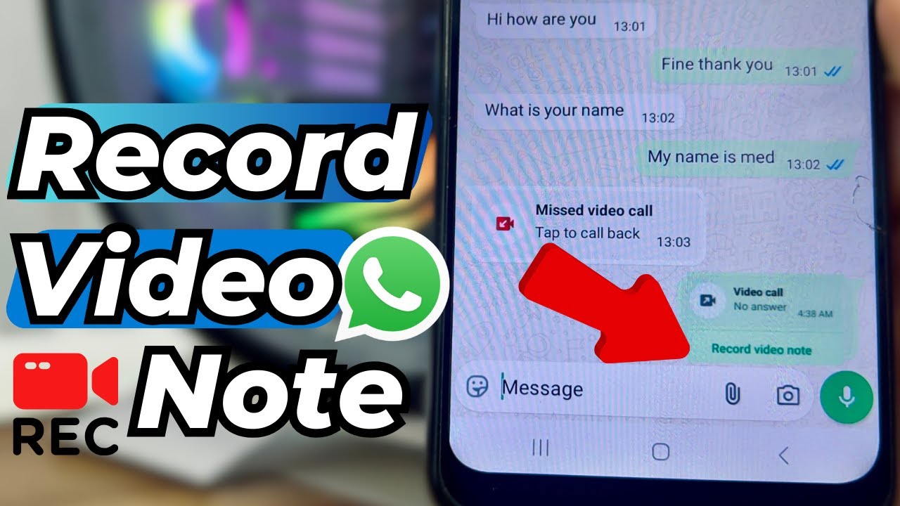 Исправлена ​​проблема с записью видеозаметок в WhatsApp.