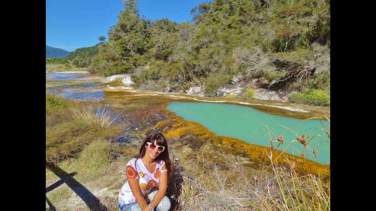 New Zealand, Volcanic Valley, Amazing Walk! Waimangu, BEST VIDEO