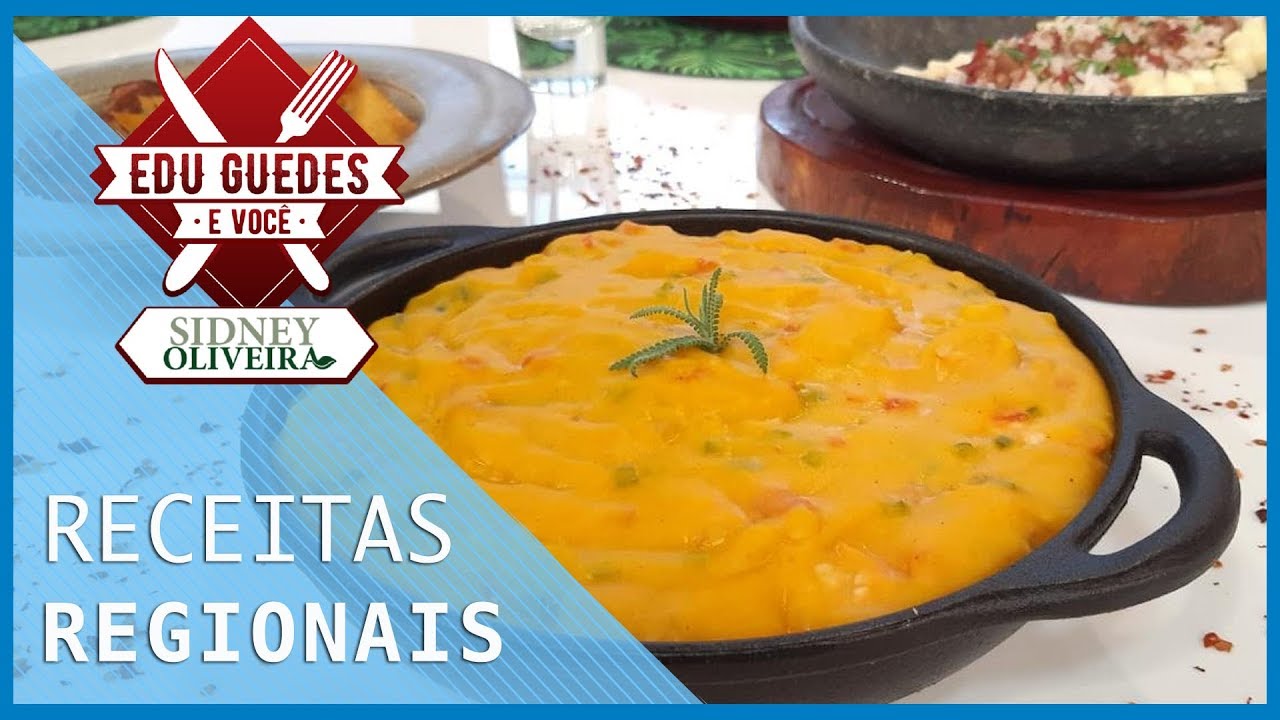 Chef faz baião de dois, vaca atolada e bobó de camarão