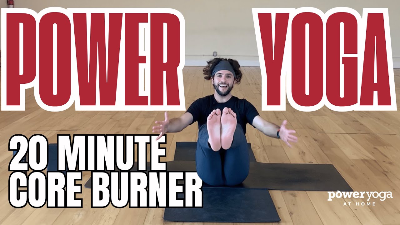 20 minute Power Yoga Core Burner with Nick | Strong Abs & Stability