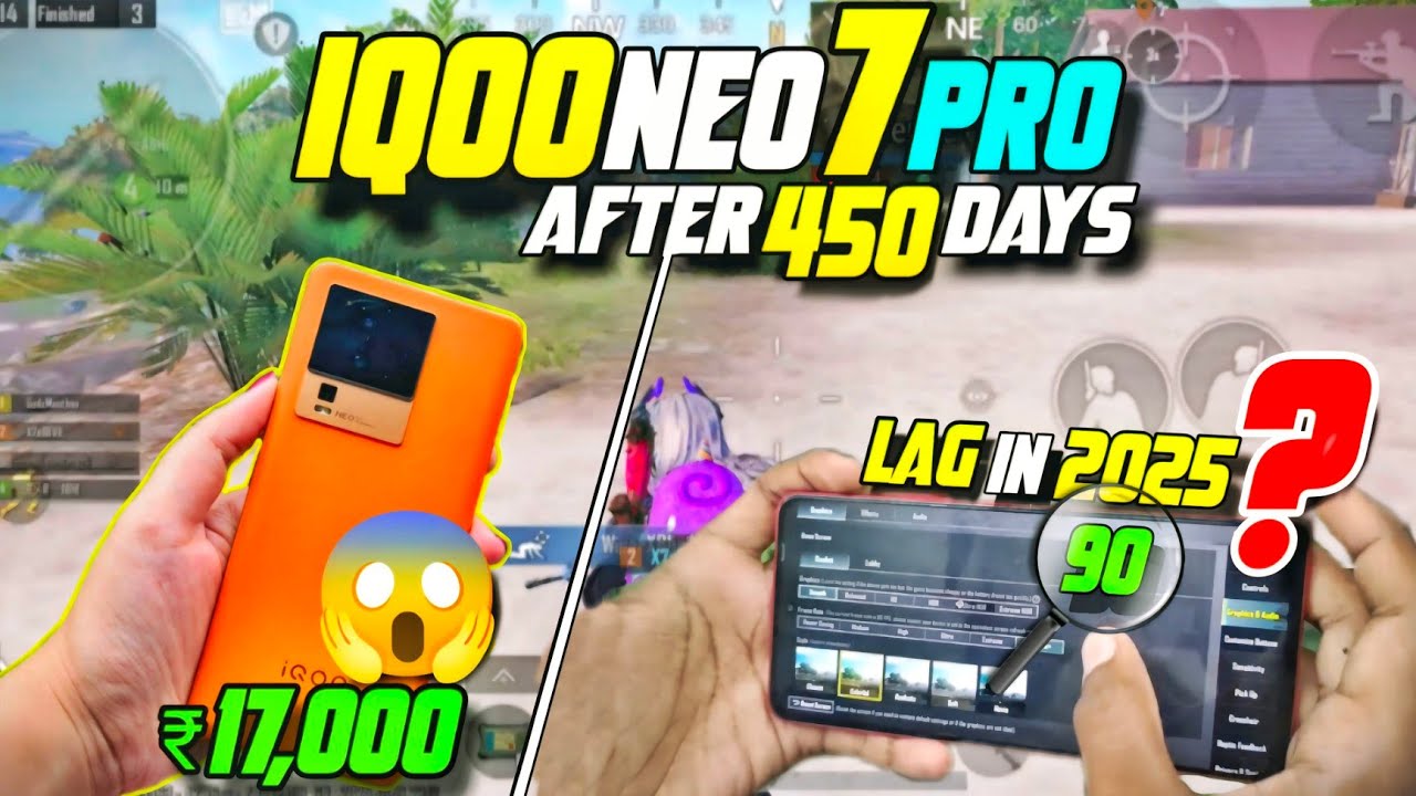 ⚡QOO Neo 7 pro After 450 days Full Review,Gaming test | iQOO Neo 7 pro 2025 But or not⚡