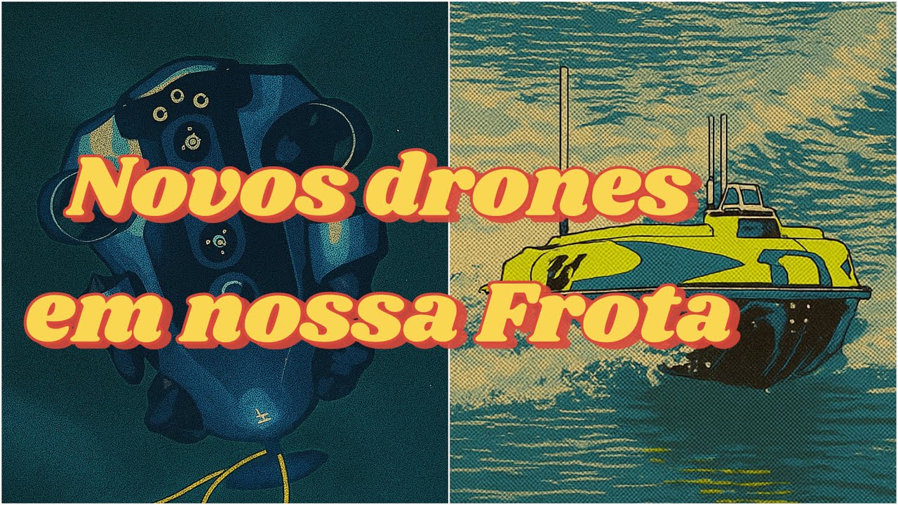 ROV FIFISH + USV BS-15 em ação 🚀 Testes operacionais na Marina da Glória