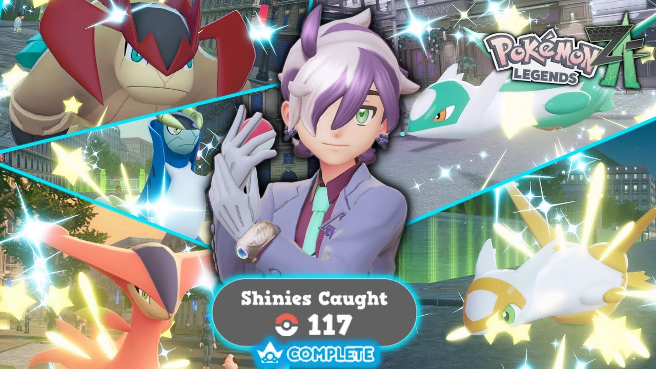 КАК Я ПОПАЛ ВСЕХ БЛЕСТЯЩИХ ПОКЕМОНОВ В DLC ДЛЯ POKEMON LEGENDS ZA