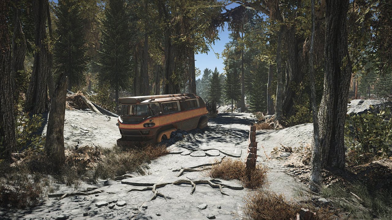 [5K] Fallout 4 2022 Ultra modded - Another pine forest and NAC X