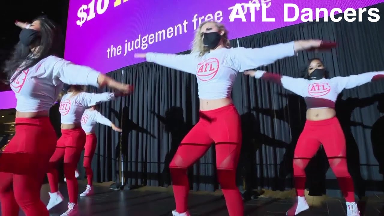 ATL Dancers (Atlanta Hawks Dancers) - NBA Dancers - 5/28/2021 Dance Performance - Hawks vs Knicks