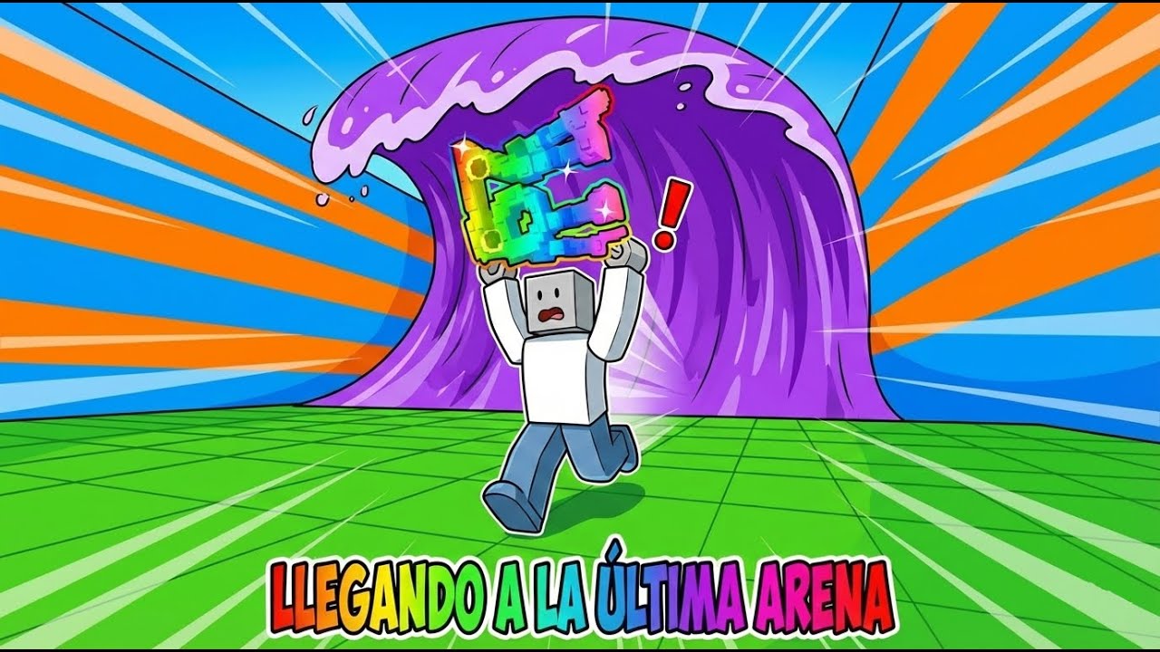 ¡Llegue por primera vez a la ultima arena de Tsunami for brainrots! pero......