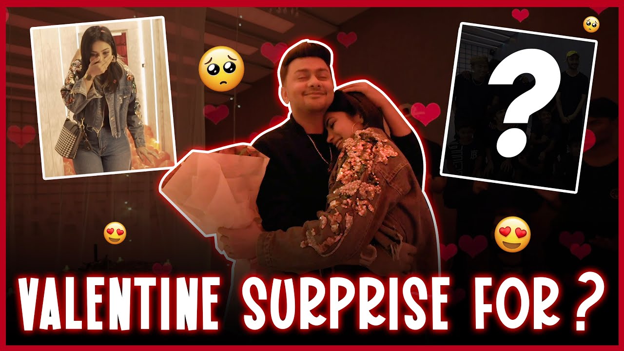 BEST VALENTINE SURPRISE TILL DATE ❤️ (Watch it till the END) ft. 