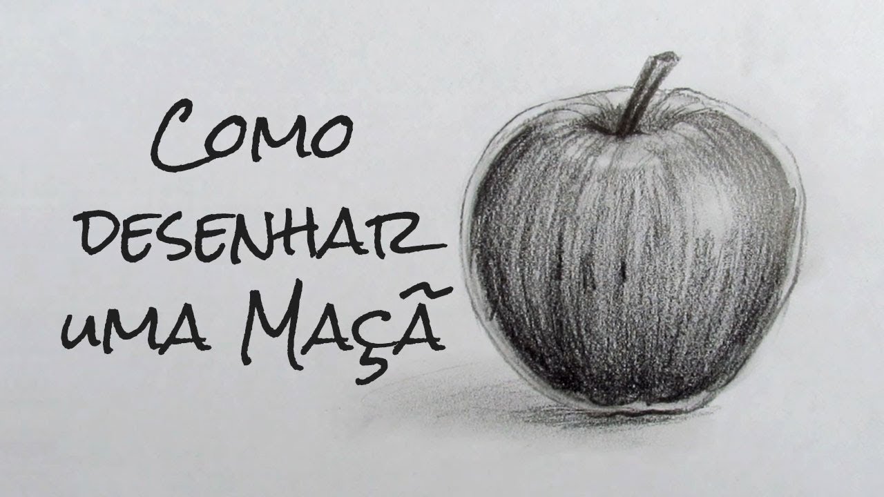 Como desenhar uma Maçã | Desenho Online