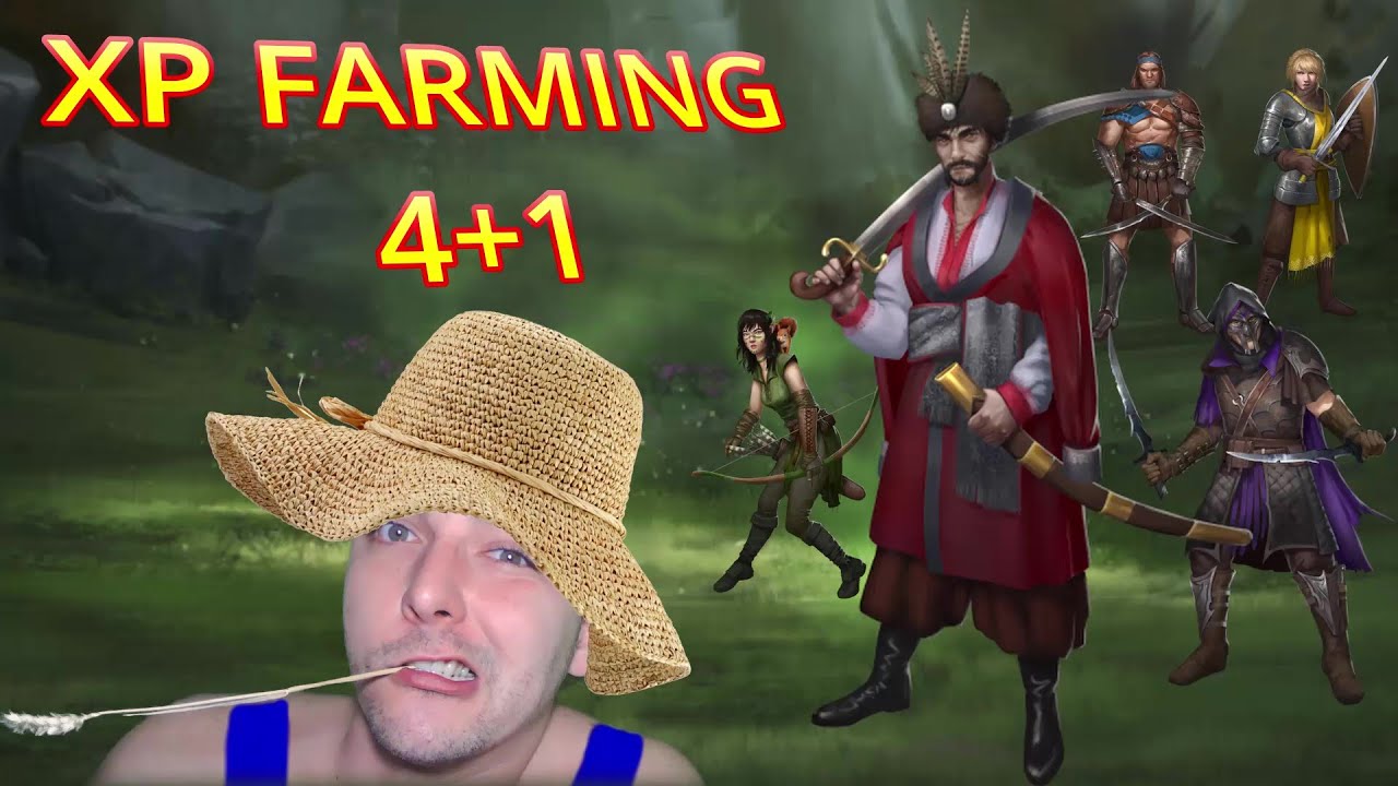 Gemstone Legends - XP Farming 4+1