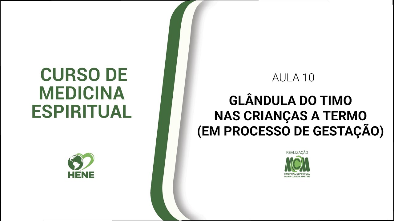 🔴 GLÂNDULA DO TIMO: NAS CRIANÇAS A TERMO (#AULA010)