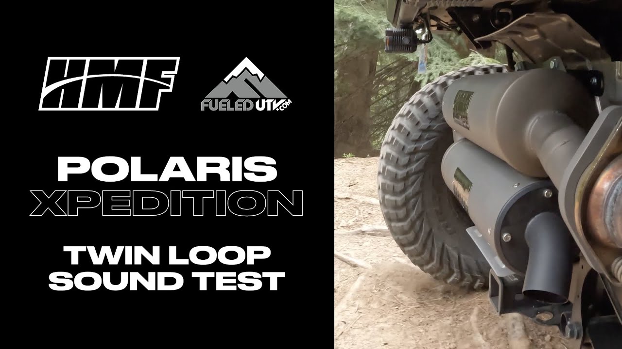 Polaris XPedition - Twin Loop Exhaust - HMF Racing