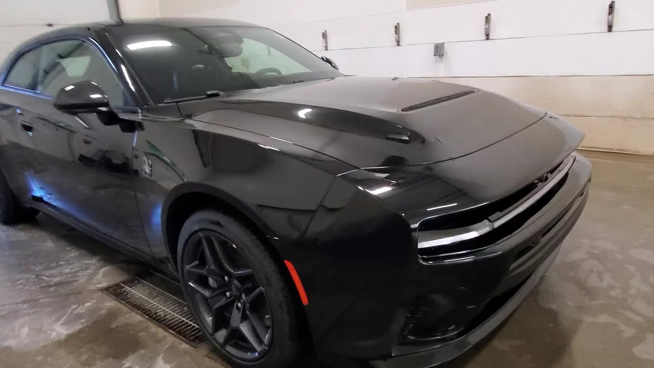 2026 Dodge Charger 2 Door Scat Pack AWD - Brilliant Black Crystal Pearl - Stock 4726