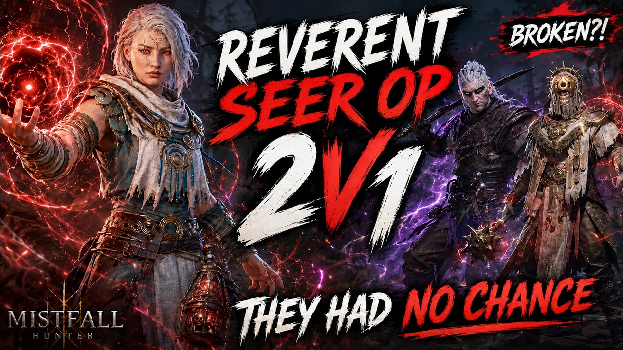 Mistfall Hunter Reverent Seer is BROKEN?! Easy 2v1 Clutch!🫣