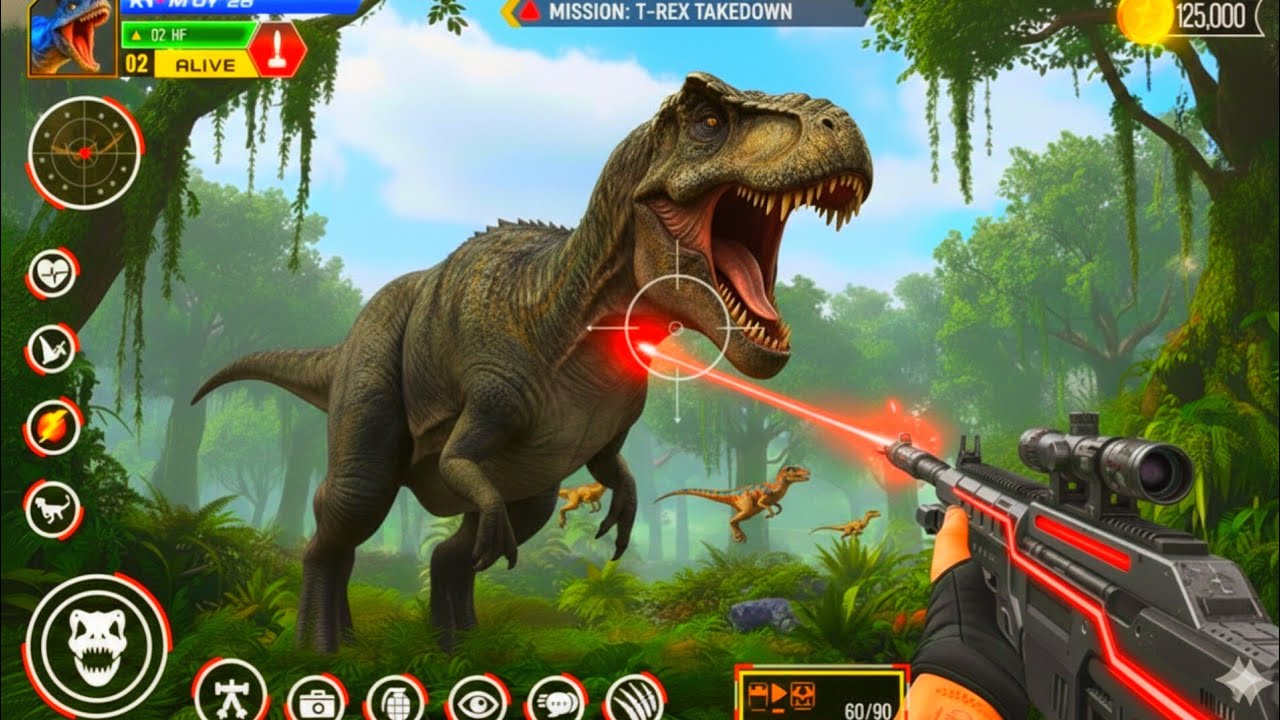 Wild Animal Hunter 3D: Epic Dinosaur Hunting Adventure 🦖🥸|New 2026 Update Gameplay #60