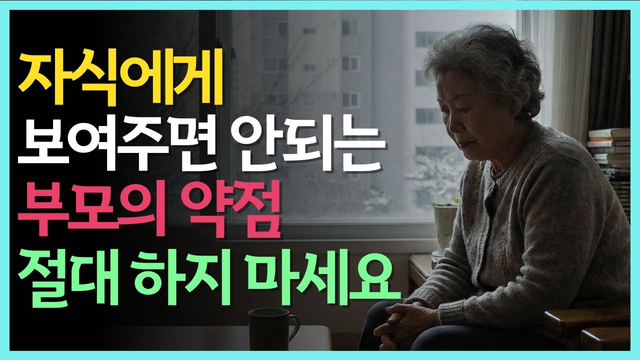 자식에게 존중받는 부모 vs 무시당하는 부모, 결정적 차이 3가지 절대하지마세