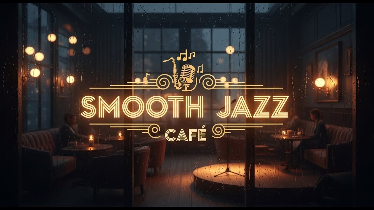 smooth jazz cafe music🎷 Lo Fi & Blues Mix for Sleep, Study, Focus Late Nigh Jazz