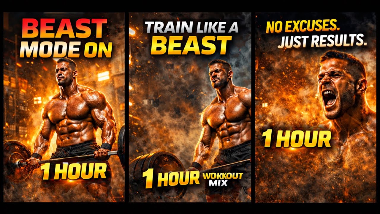 👉 BEAST MODE ACTIVATED 💀 1 Hour Hardcore Gym Motivation Music 2026 ZUMBA DANCE 💃 MUSIC 2026  