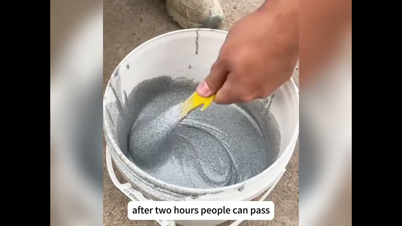 High-Gloss Marble Effect Epoxy Floor Coating