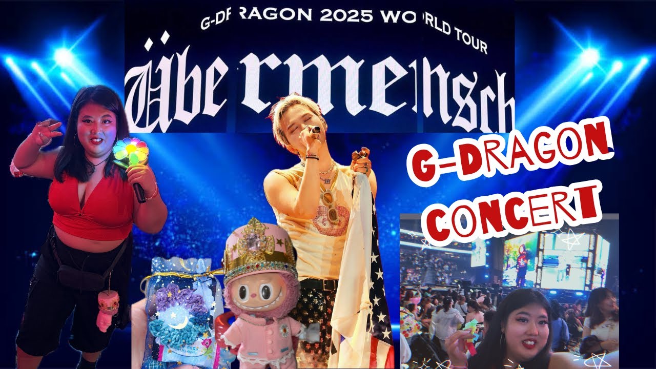 Merch Line Trauma & G-Dragon Magic🥹🐉✨ | Concert Day