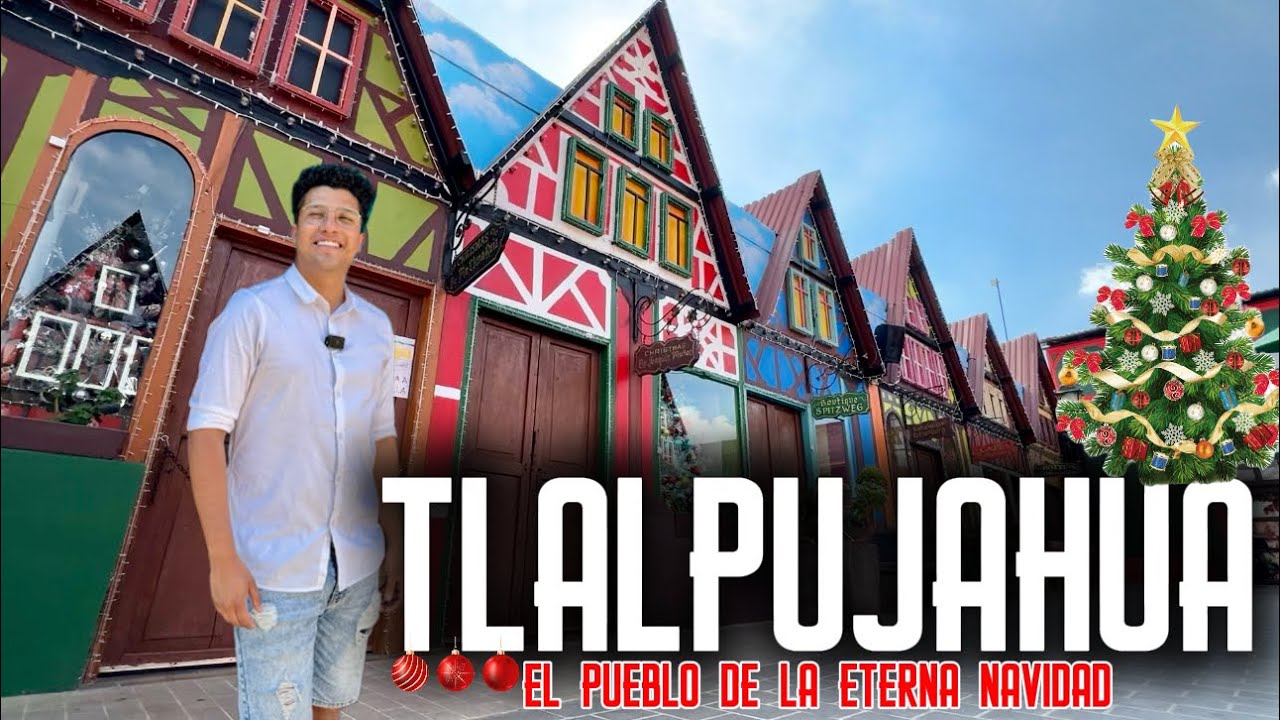 TLALPUJAHUA PUEBLO M&Aacute;GICO 🎄 LA CAPITAL de la NAVIDAD de M&Eacute;XICO 🎅 | &iquest;qu&eacute; hacer?