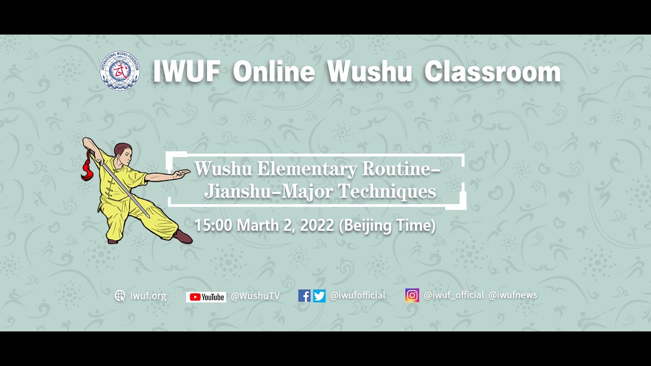 Wushu Elementary Routine- Jianshu-Major Techniques