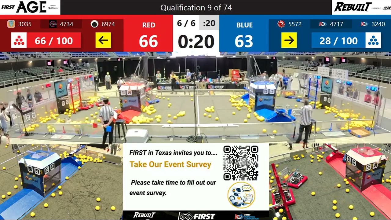 San Antonio 2026 Q9: Droid Rage 3035 vs. Rosbots 5572