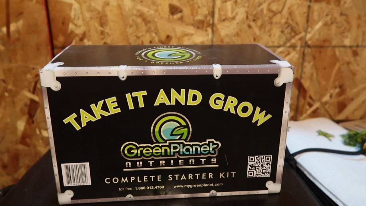 Green Planet Nutrients Take It And Grow Complete Starter Kit Unboxing With LuchaGrow