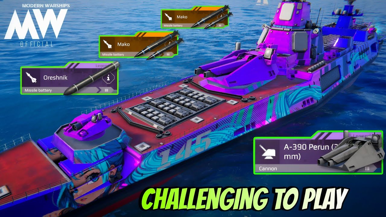 RF Kronshtadt - Most Challenging Ship - Hard to play 😎- Modern Warships