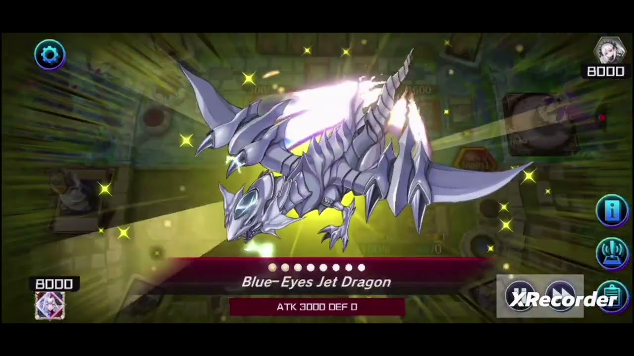 Barrelsword dragon vs blue eyes deck part 1
