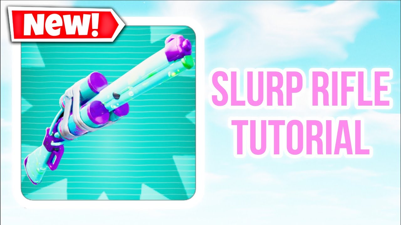 HOW TO GET THE SLURP RIFLE in 1v1 with every gun