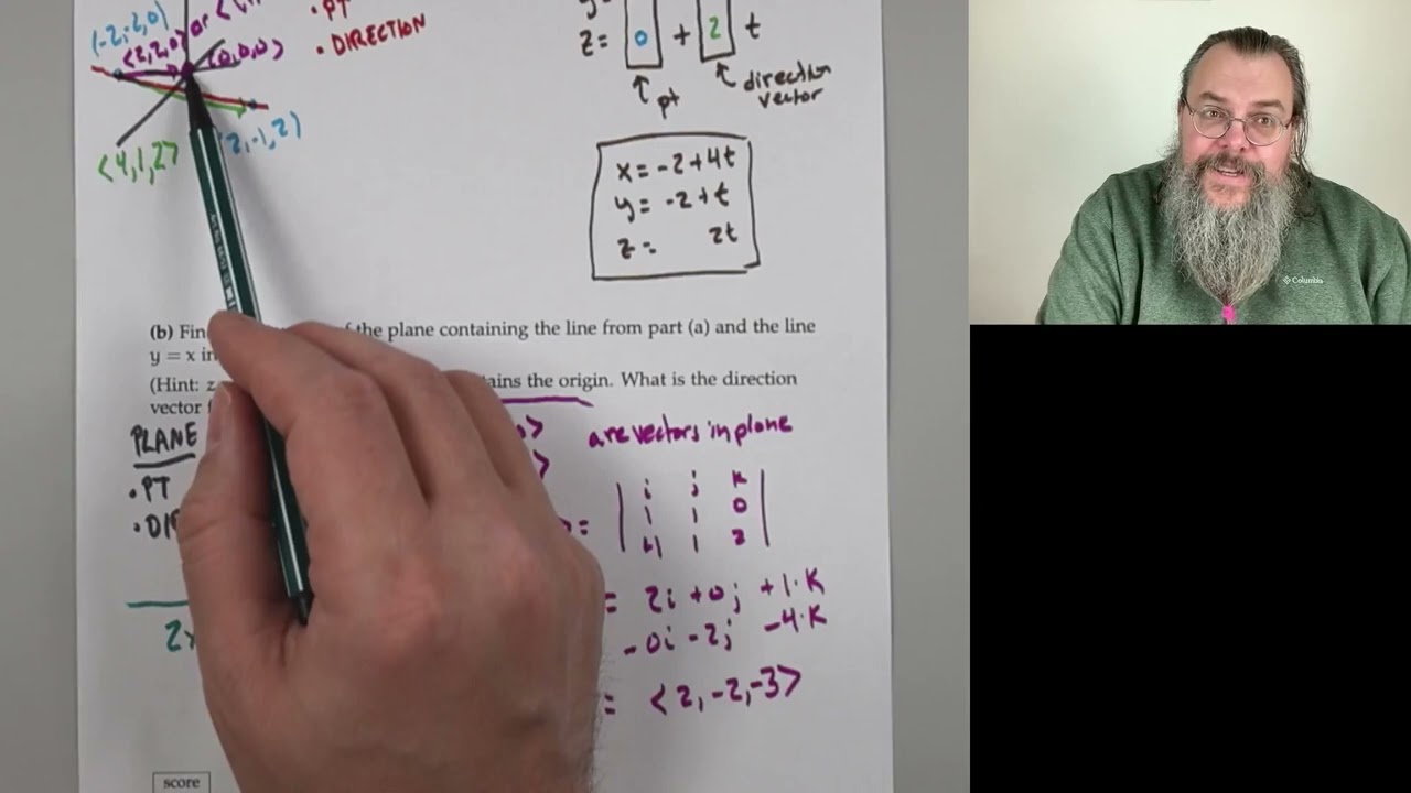 Calc 3, Final walkthrough (Fall 2022)