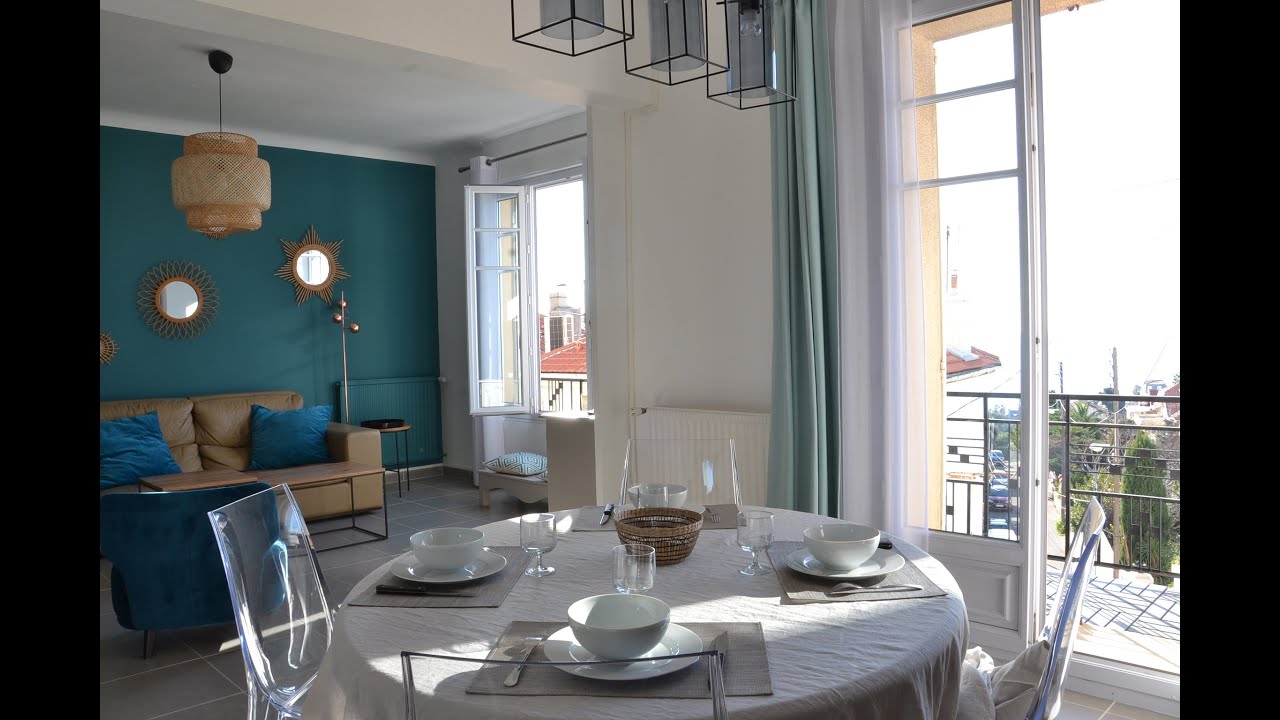 Appartement meubl&eacute; 3 chambres & vue mer - Secteur Bompard Marseille Parking inclus &ndash; The Other Flat