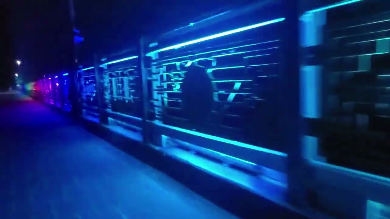 루비영동군 양강교 파노라마 조명공사