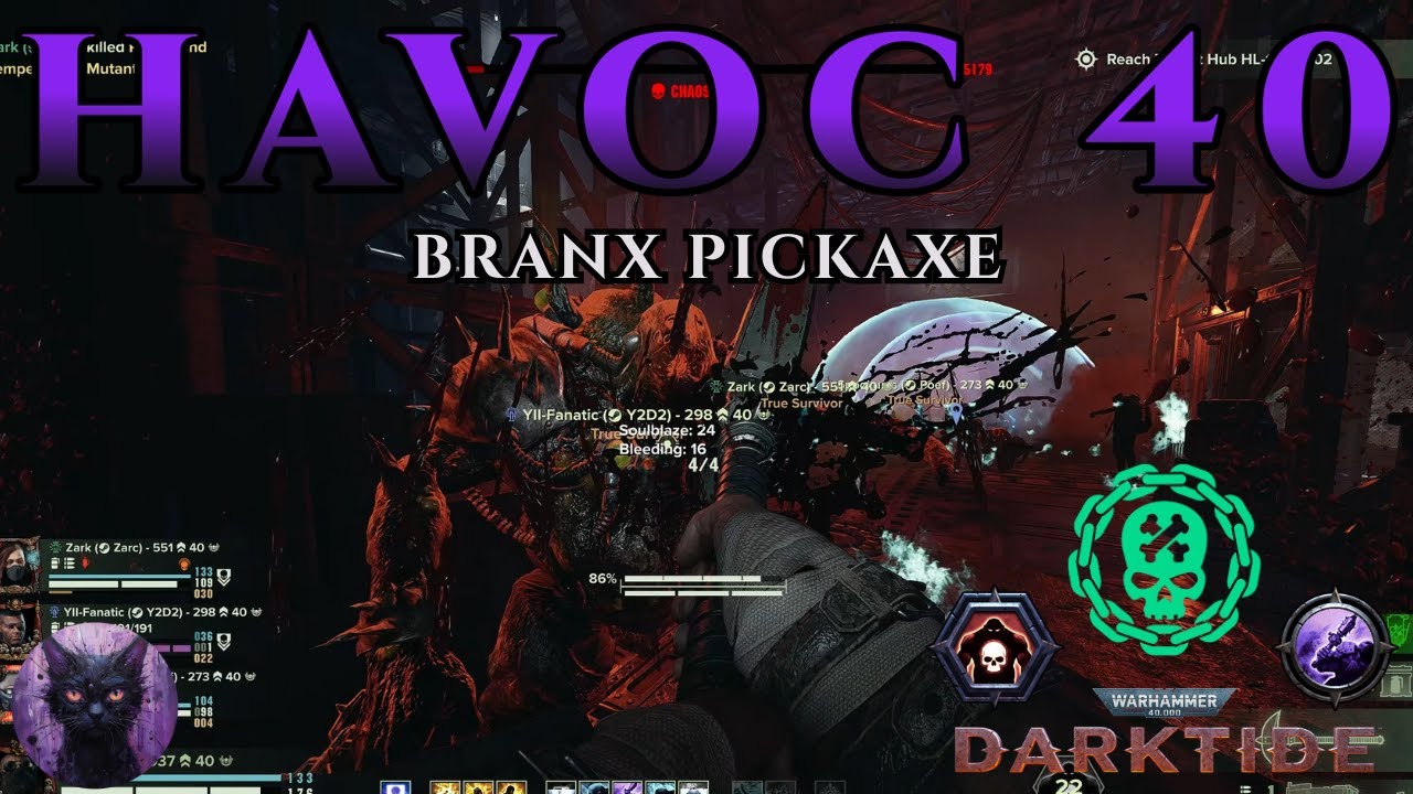 Ogryn - Branx Pickaxe & Rumbler | Havoc 40 Gameplay | Darktide