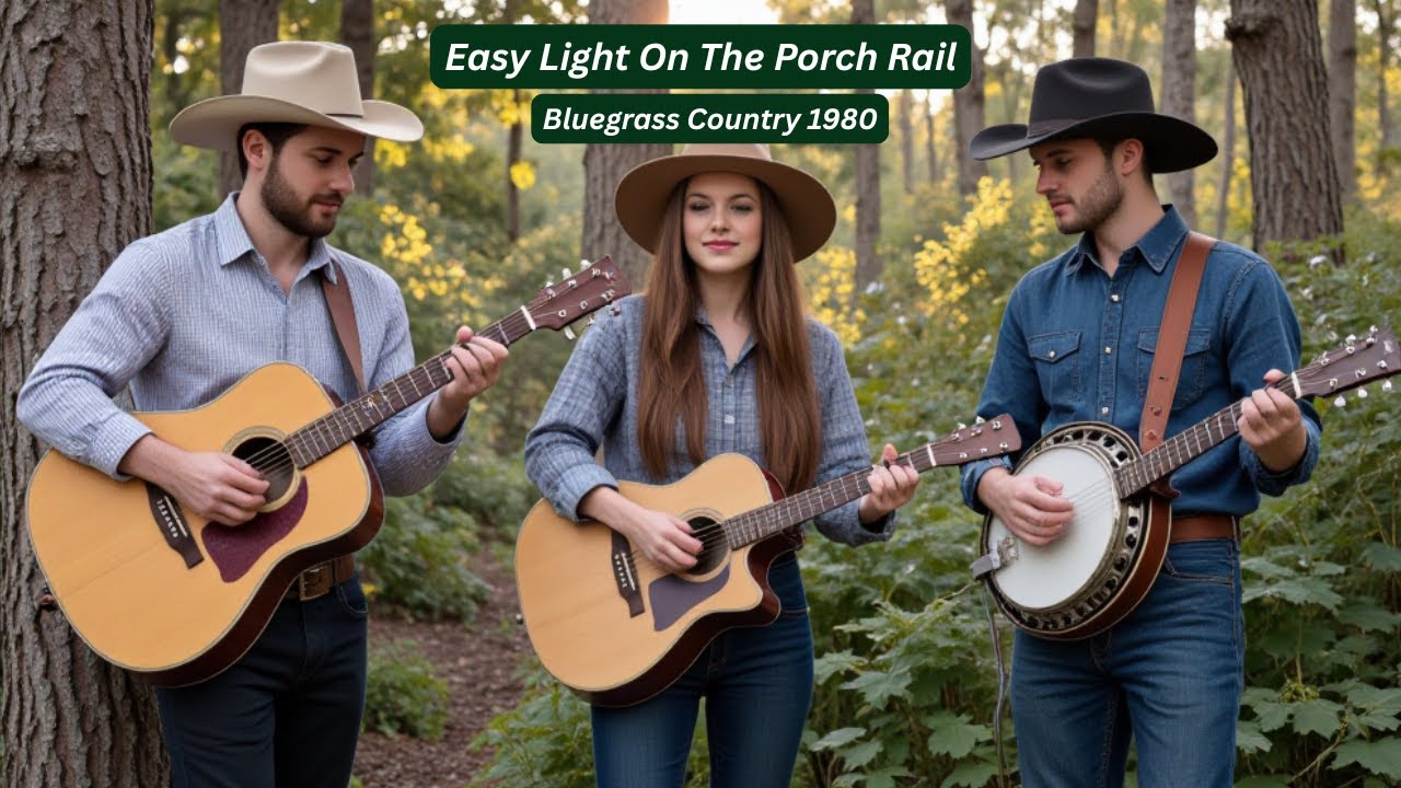Easy Light On The Porch Rail | Country Bluegrass 1980 |