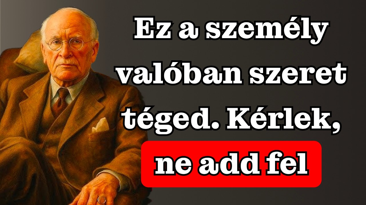 Ez a személy valóban szeret téged. Kérlek, ne add fel | Carl Jung