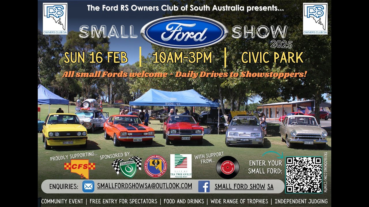 Small Ford Show South Australia 2025