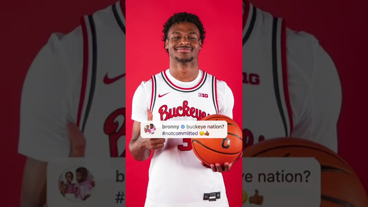 Bronny repping Ohio State 👀🔥