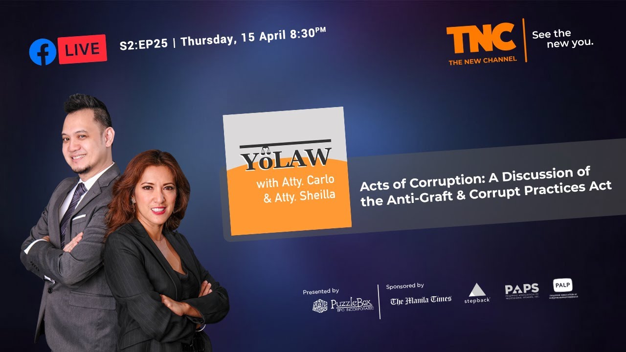S2:E25 | Acts of Corruption: A Discussion of the Anti-Graft and Corrupt Practices Act