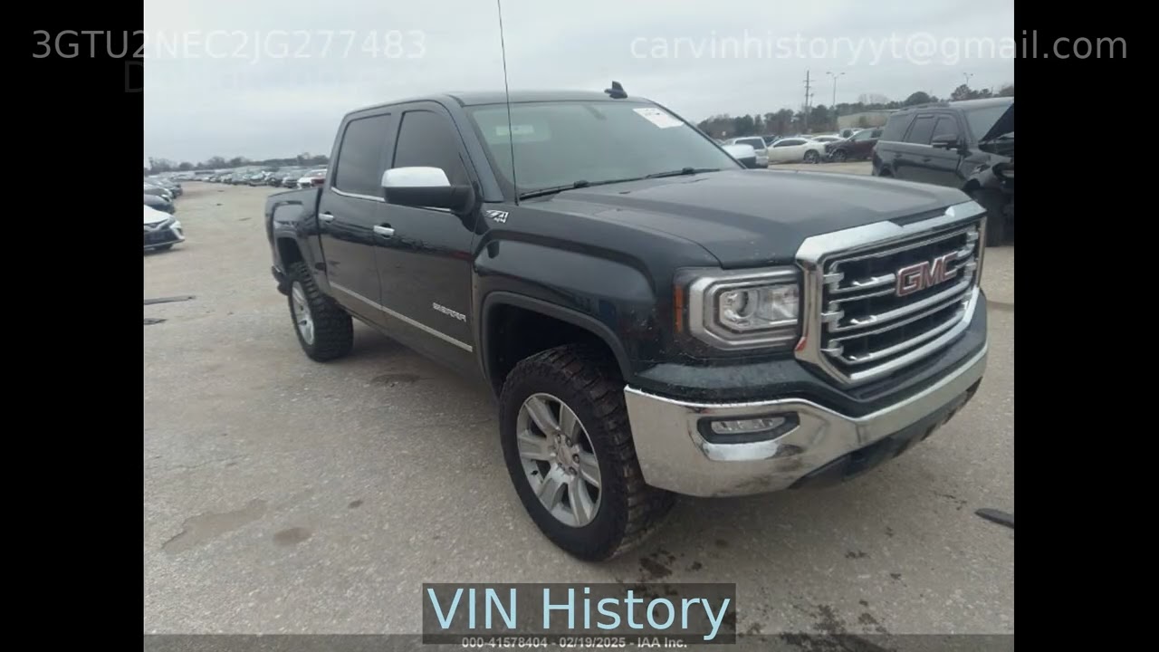 2018 Gmc Sierra 1500 1500 Slt 2018 3GTU2NEC2JG277483