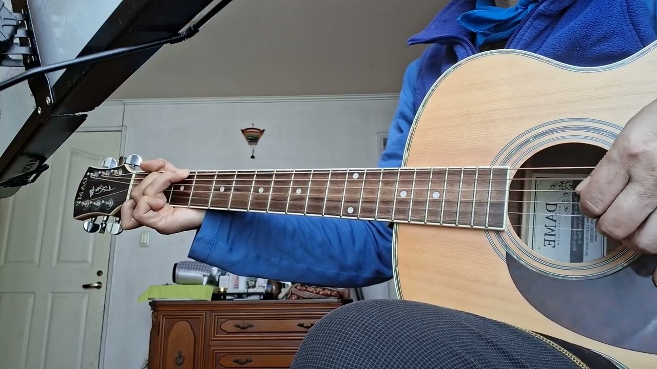 Don,t forget to remember (Bee Gees) cover 방월순  시흥시 대야동 주민자치 최권열선생님 기타교실 입니다 