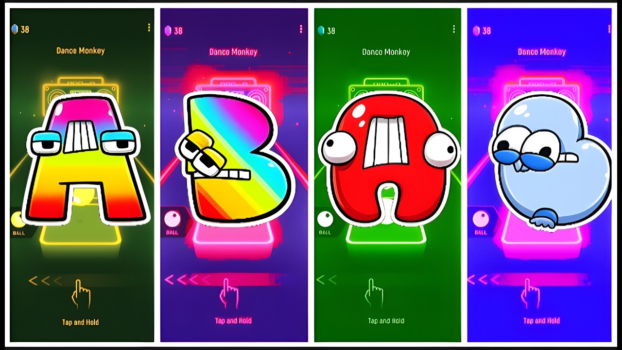 Alphabet Lore - A 🆚 Alphabet Lore - B🆚 A🆚 B.“Alphabet Battle Royale 💥 “Who’s the Strongest Letter?❤️