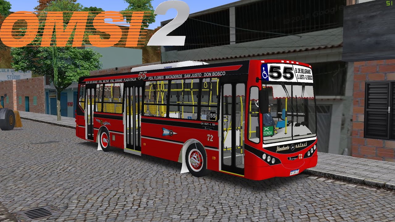 OMSI 2 | Metalpar Iguazu OH-1621 | Vale do aco | Linea 55