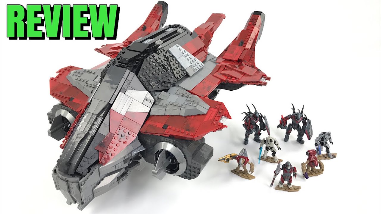 HALO Mega Construx Banished Phantom MOC REVIEW!