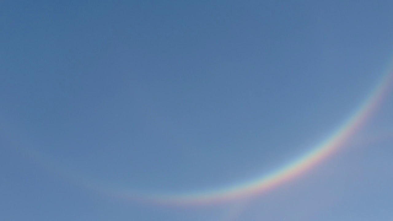 Very rare Solar Halo in Borl&auml;nge, Sweden 20181214