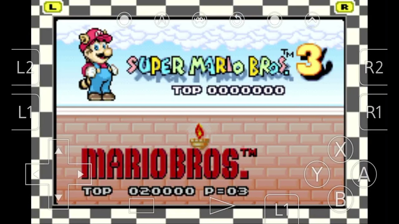 Jugando SMB3 GBA en RetroArch 